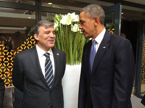 Cumhurbaşkanı Gül, Hollanda’da Dünya Liderleri ile Bir Araya Geldi